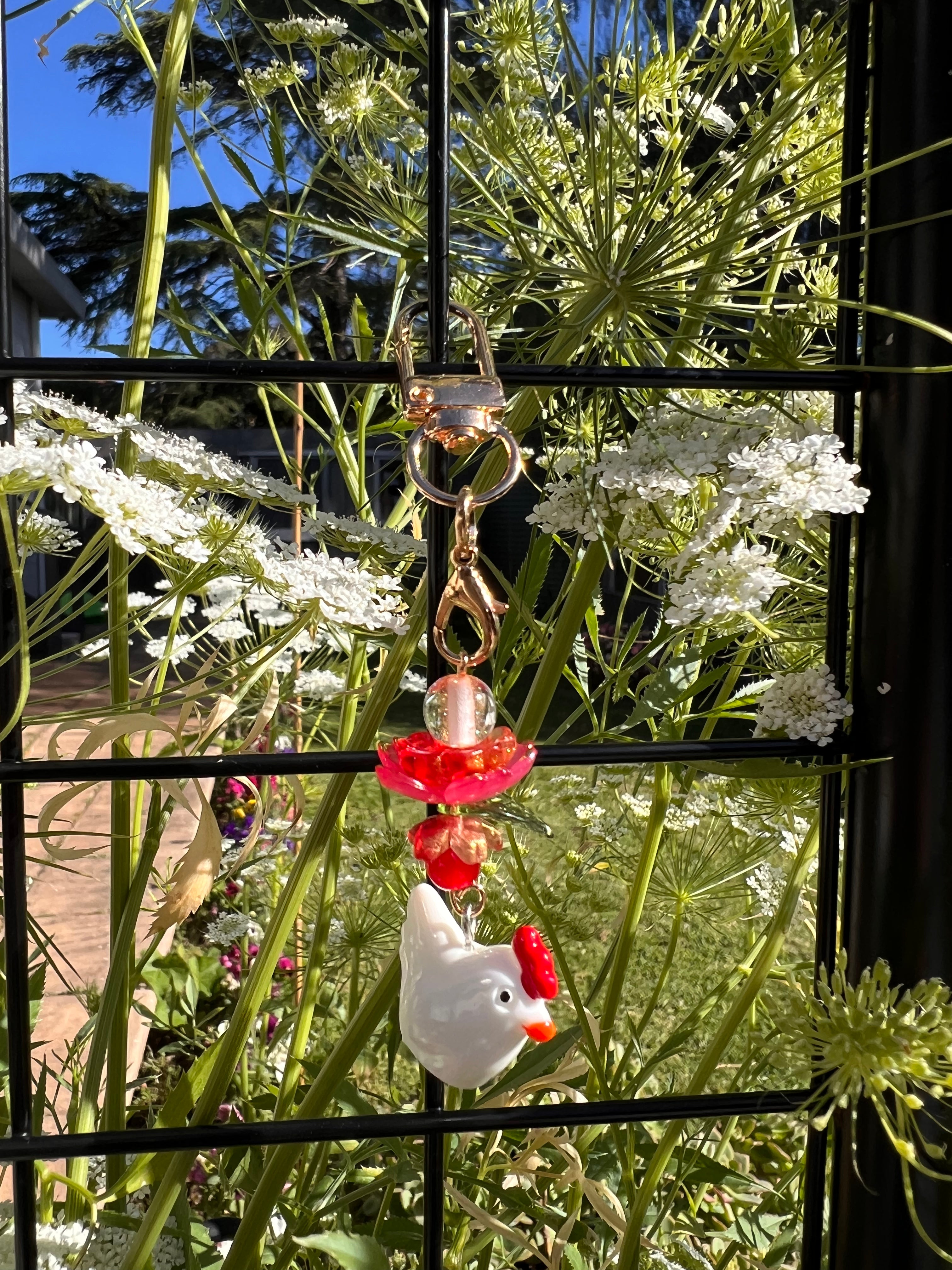 CLUCKY CHICKEN CLASP CHARM