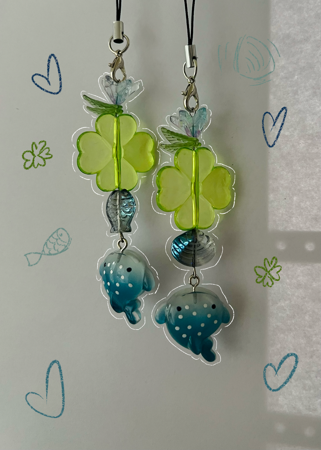 GREEN WAVES CHARMS