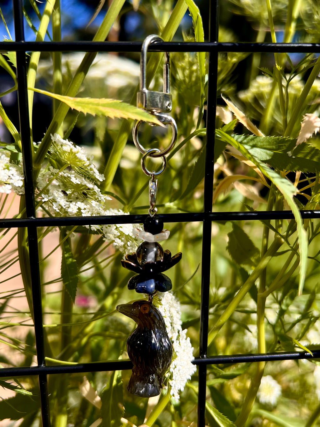 RAVEN CLASP CHARM