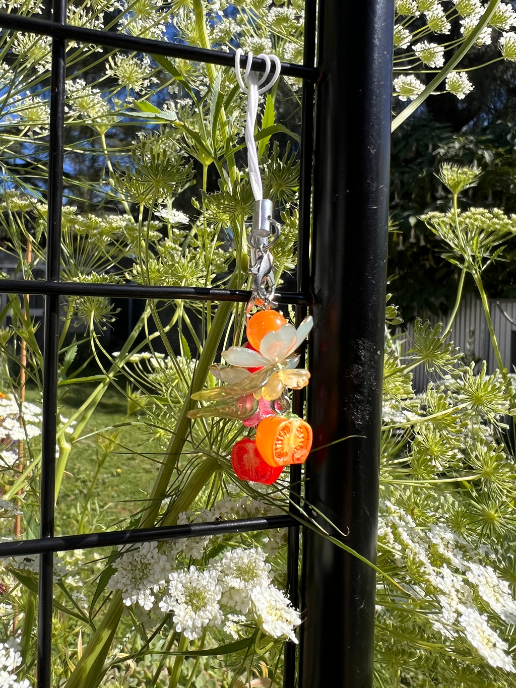SPLIT TOMATO PHONE CHARMS