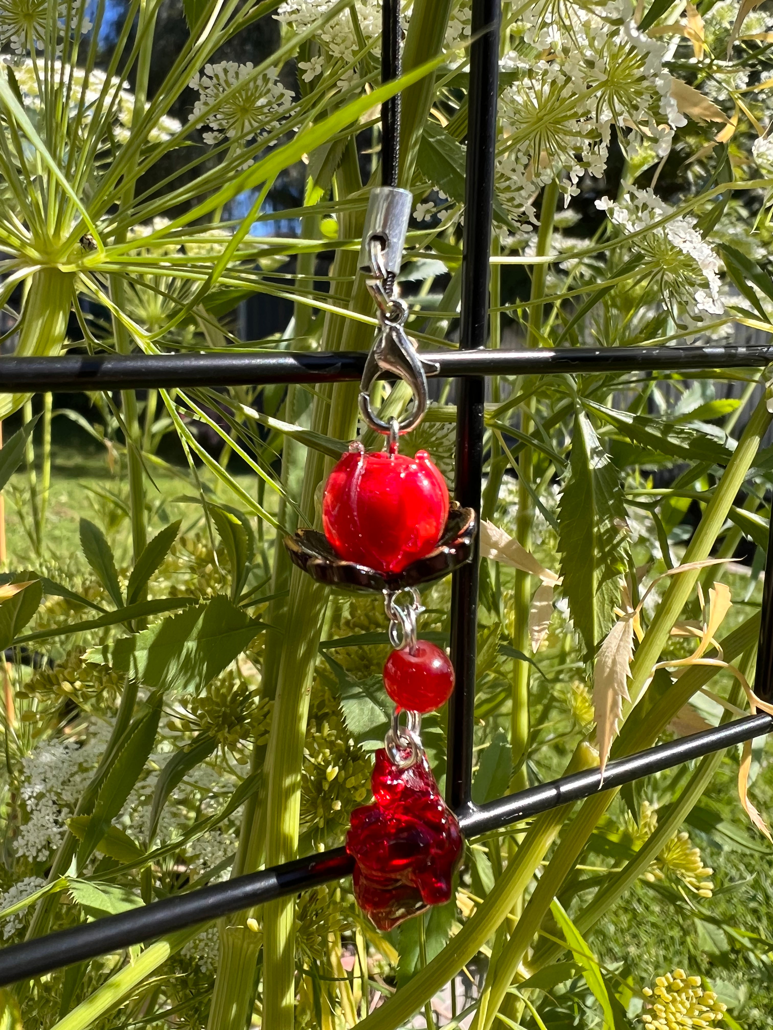 HEARTEATER PHONE CHARM