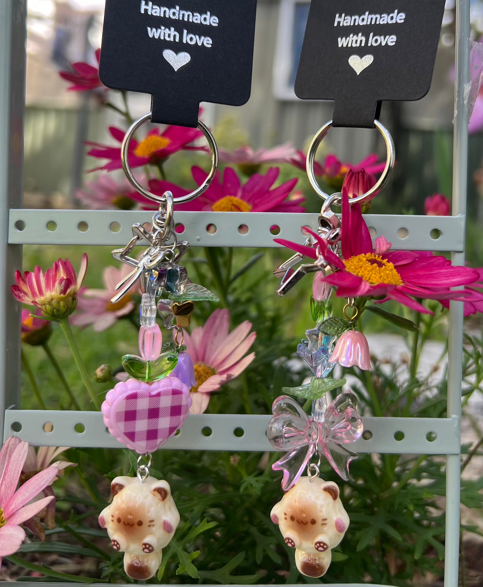 CUTE AND PRETTY KITTY KEYRINGS