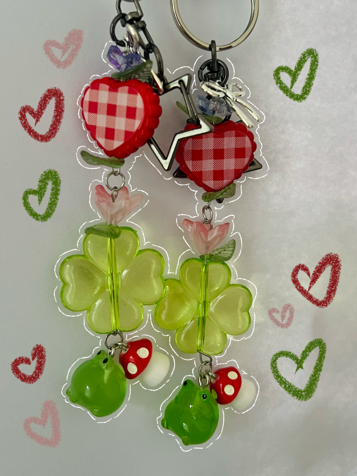 LUCKY FROGGIE KEYRINGS