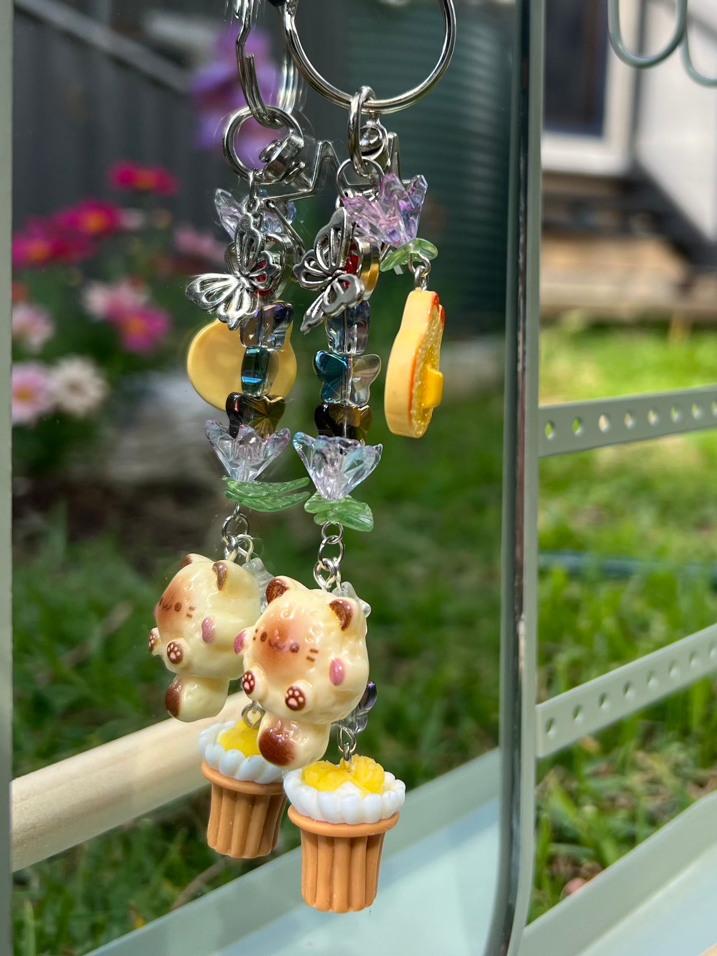 FOODIE KITTY KEYRINGS